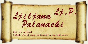 Ljiljana Palanački vizit kartica